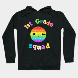 1st grade squad popit Hoodie